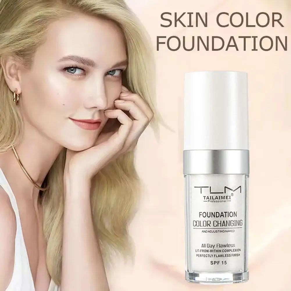 Foundation Magic Color Changing BB Cream Makeup Base Nude Face Full Cover Matte Concealer Moisturizing Primer All Skin Tone