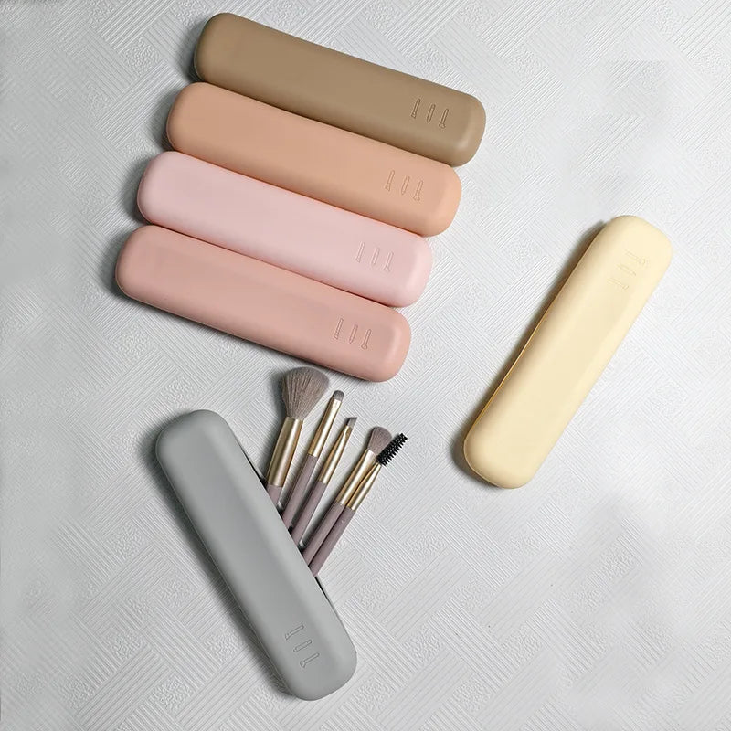Makeup Bag Makeup Brush Pouch Cosmetic Organizer Travel Holder Storage Brush Case Brush Makeup Bag Pouch Silicon Makeup Bag