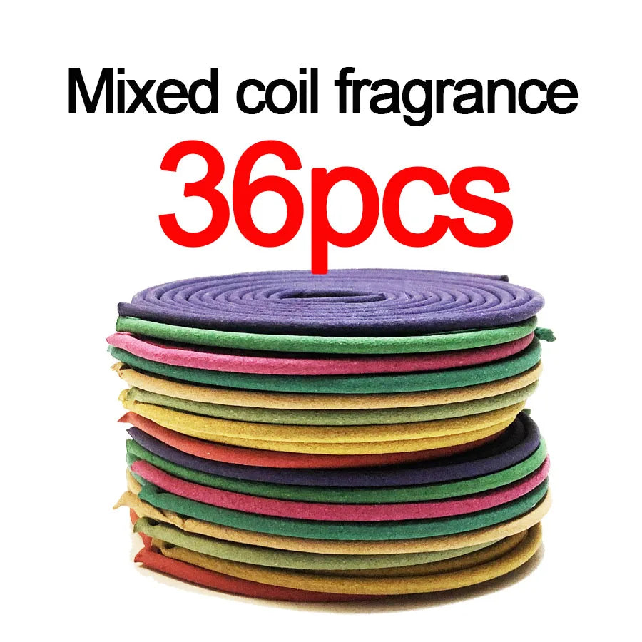 【 Women's Favorite 】 Pure Fragrance 18/36/42oil Color Eleven Mixed Pan Fragrance, Rainbow Color Coil Aroma, Contains Old Sandalw