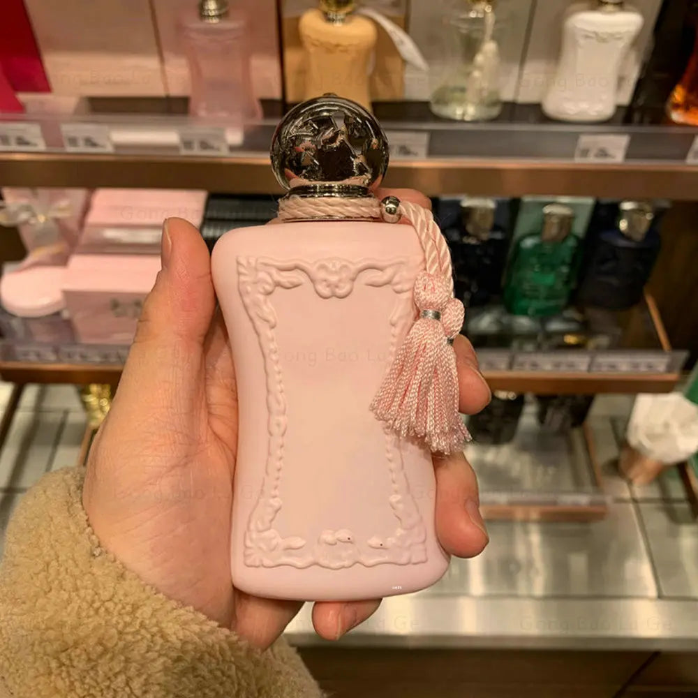 Parfum de marque de luxe durable 75 ml pour femme, spray corporel, parfum floral aux phéromones, eau de parfum pour homme