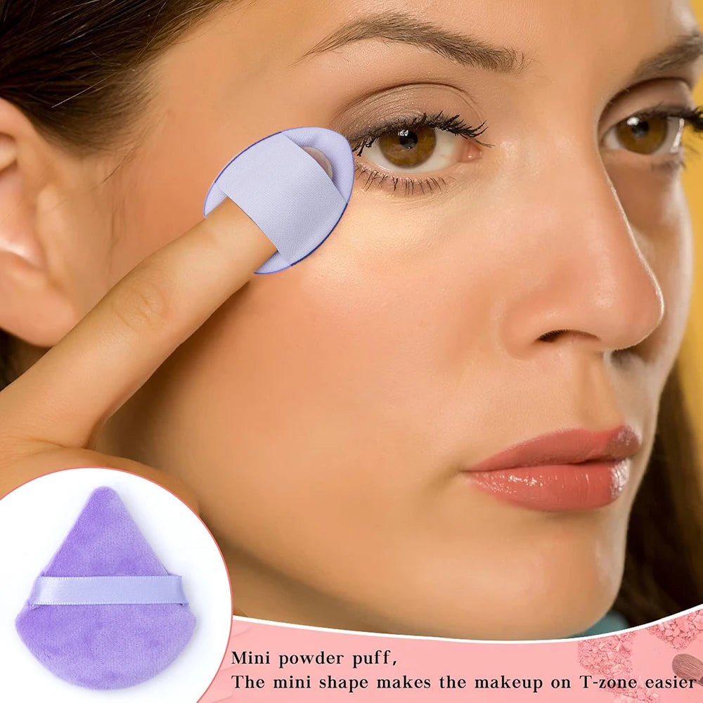 12PCS Makeup Tool Set Size Size Giant Soft Makeup Egg Makeup Powder Suitable for Base Makeup Corner Makeup Setting Novice Makeup