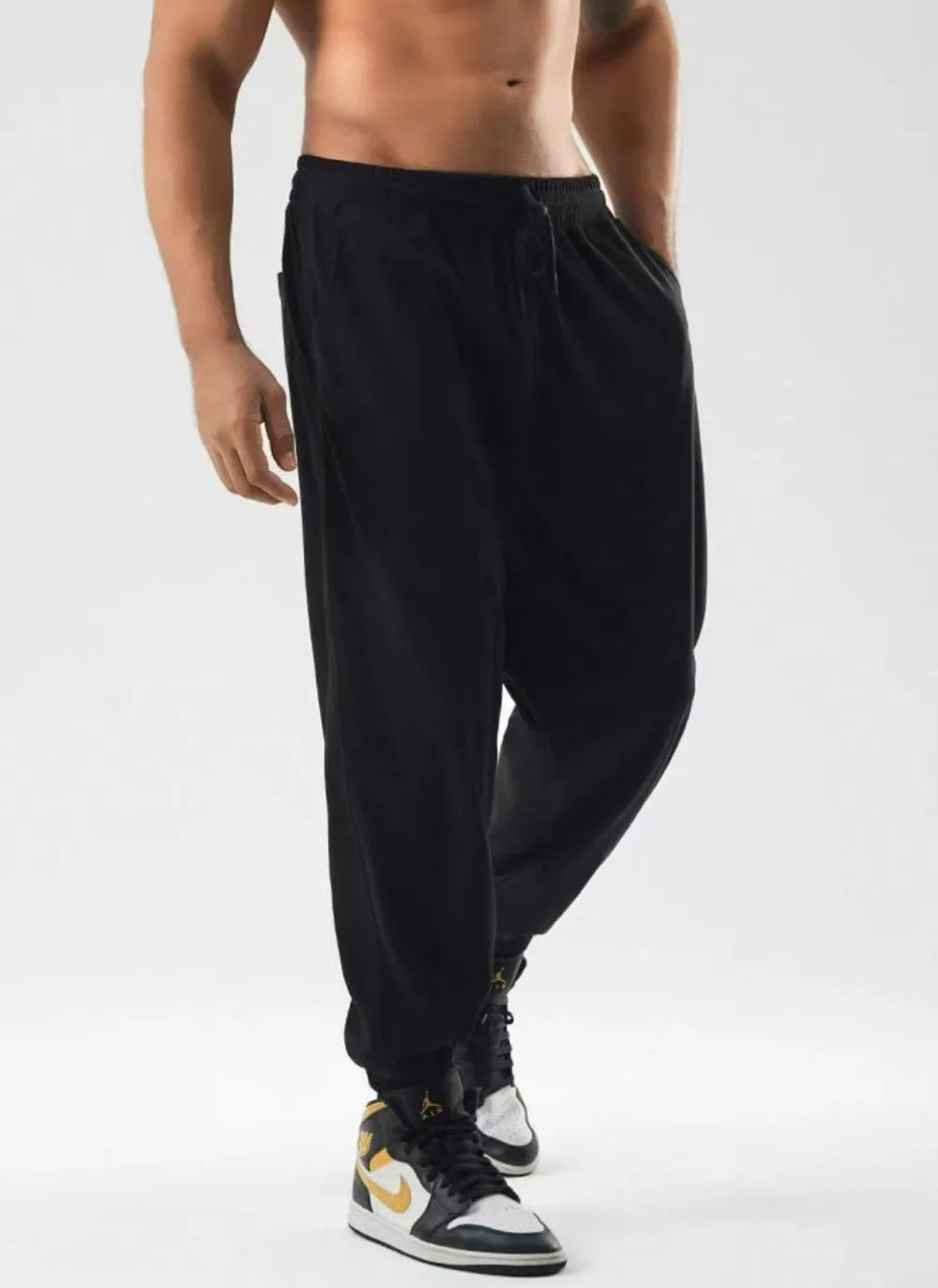 Jogging Sports Pants for Men Daily Sweatpants Hot Sales Casual Versatile 2025 New Fashion the Four Seasons Men's Clothing