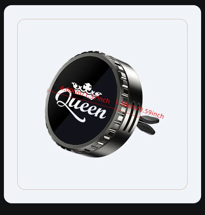 Cologne Car Air Outlet Aromatherapy Solid Fragrance Diffuser Accessories Car Air freshener Dual-purpose vent clip and charm