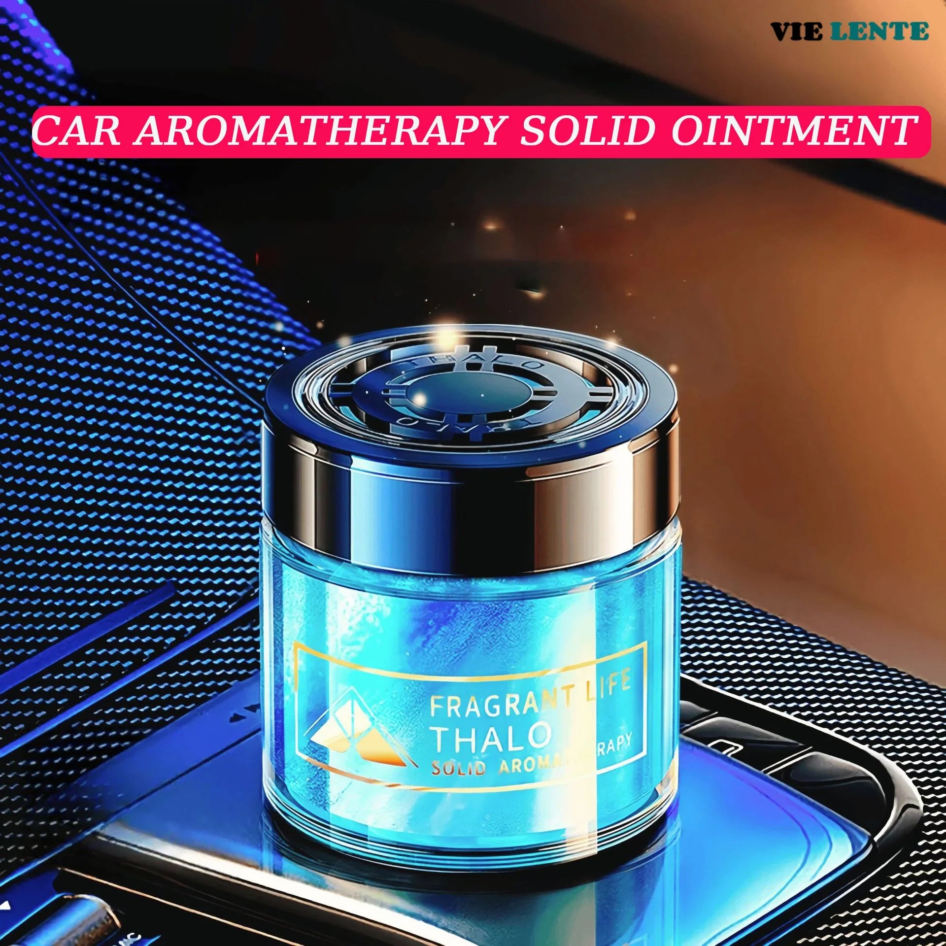 Car Aromatherapy Balm Odor-Removing Fragrance For Cars Long-Lasting High-End Light Fragrance In-Car Solid Perfume Car Ornaments