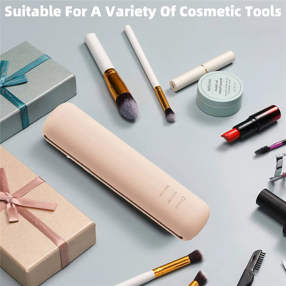 Makeup Bag Makeup Brush Pouch Cosmetic Organizer Travel Holder Storage Brush Case Brush Makeup Bag Pouch Silicon Makeup Bag