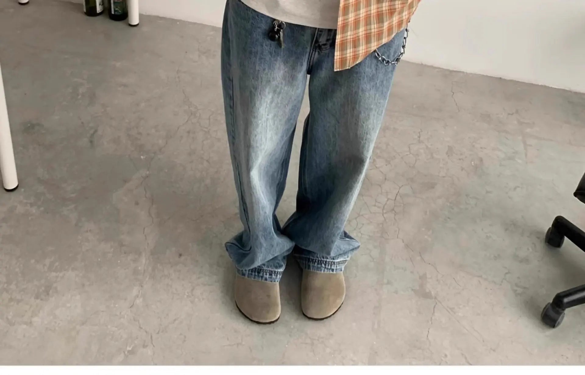 Mens Baggy Jeans for Men Women Y2k Skater Vintage Plain Pants 2025 Casual Wide Leg Jeans Loose Fit Denim Hip Hop Jeans for men