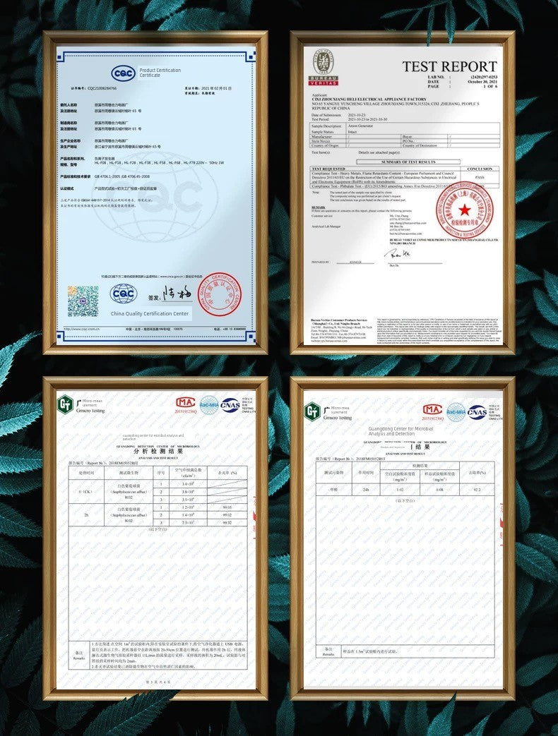 Negative Ion System Air Conditioning Air Outlet Car Fragrance
