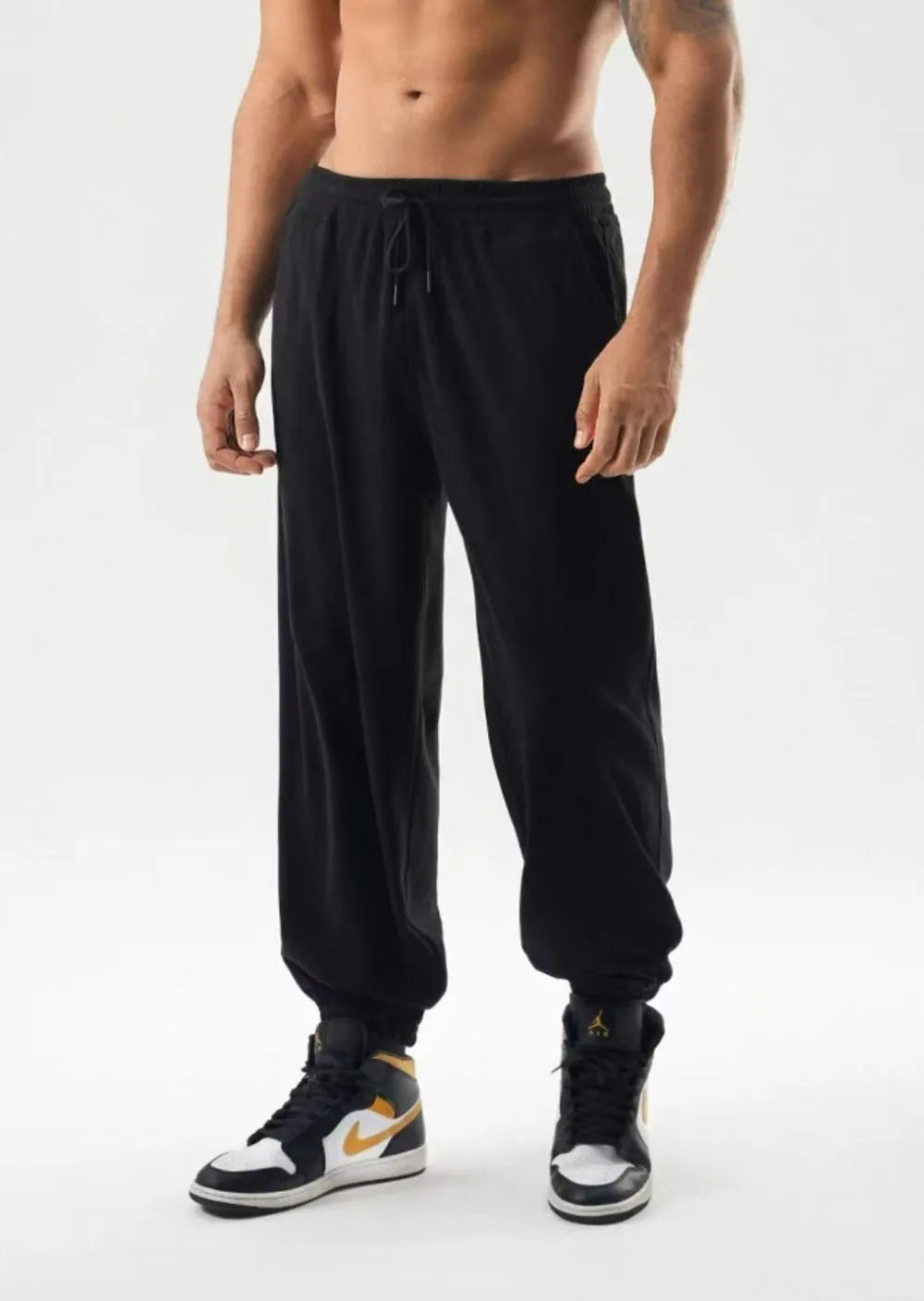 Jogging Sports Pants for Men Daily Sweatpants Hot Sales Casual Versatile 2025 New Fashion the Four Seasons Men's Clothing
