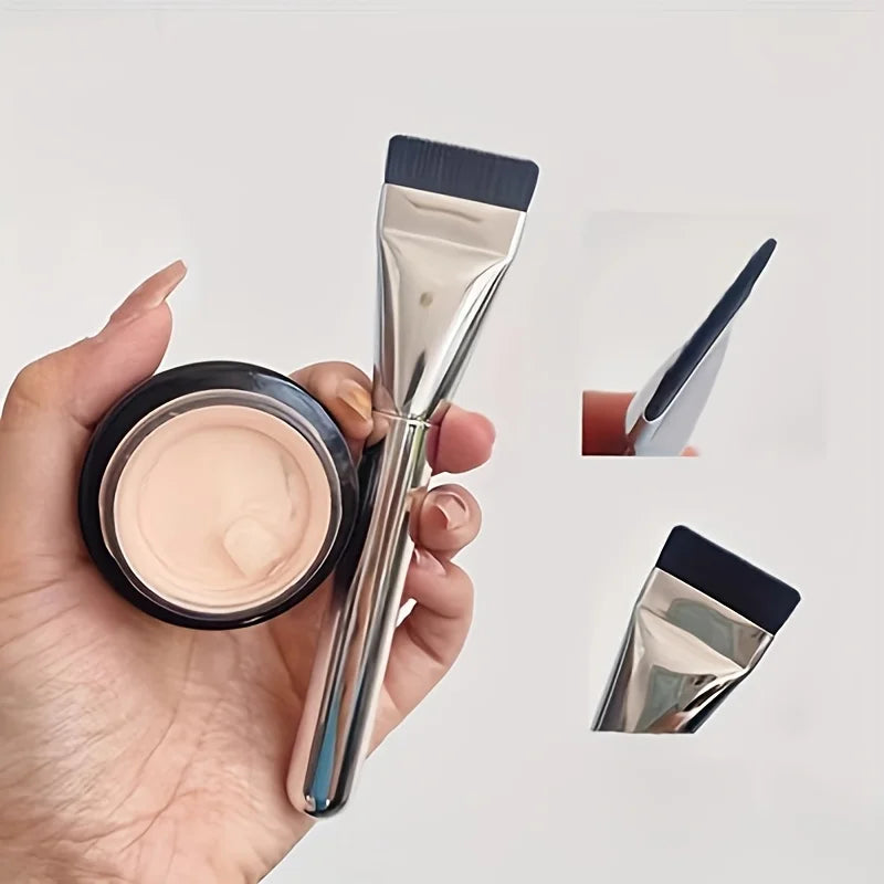 1/2Pc Ultra-Fine Foundation Makeup Brushes - Soft, Synthetic Bristles for Smooth, Flawless Coverage - Perfect for Everyday Use,