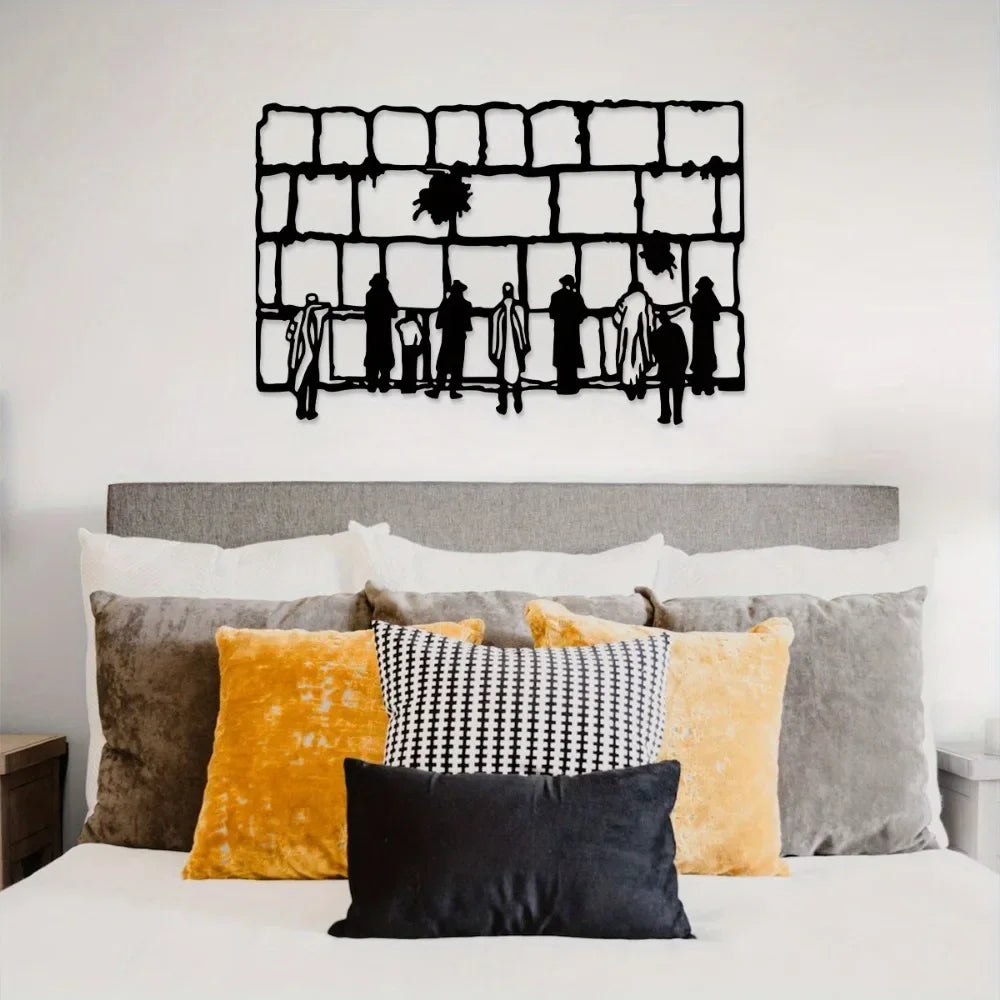 "Stunning Modern Metal Wall Art – Durable, Weather-Resistant Decor for Indoor & Outdoor, Perfect for Year-Round Celebrations