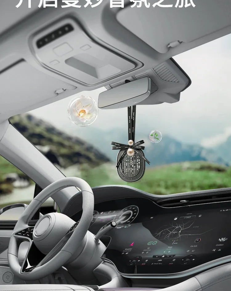 Car Aromatherapy Long Lasting Fragrance Car Perfume Interior High-end Decoration Home Bedroom Wardrobe Fragrance Pendant Perfume