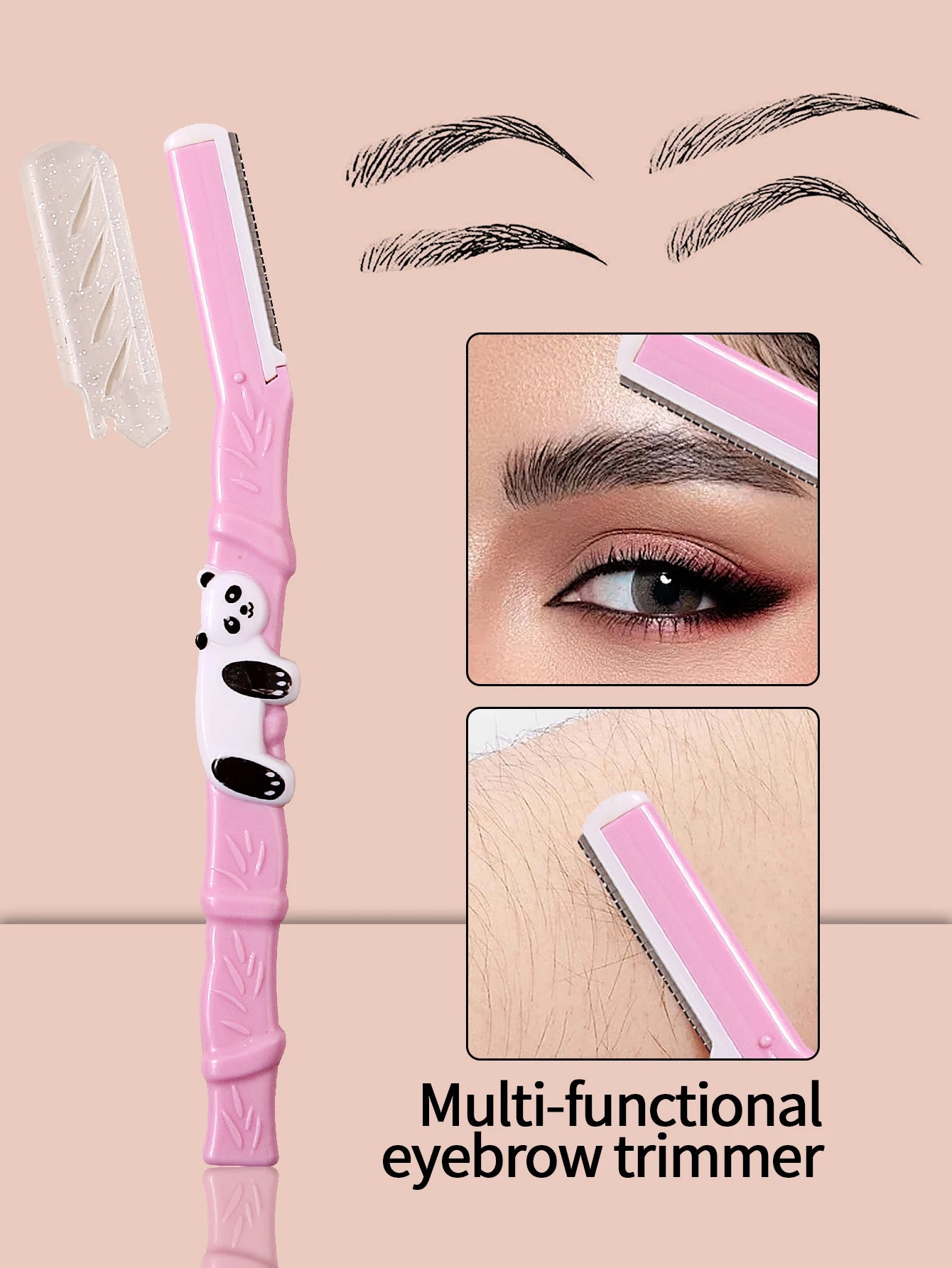 Professional makeup brush set, 15 Commonly Used Makeup Brushes, makeup sponge puff, Eyebrow Trimmer, waterproof makeup bag