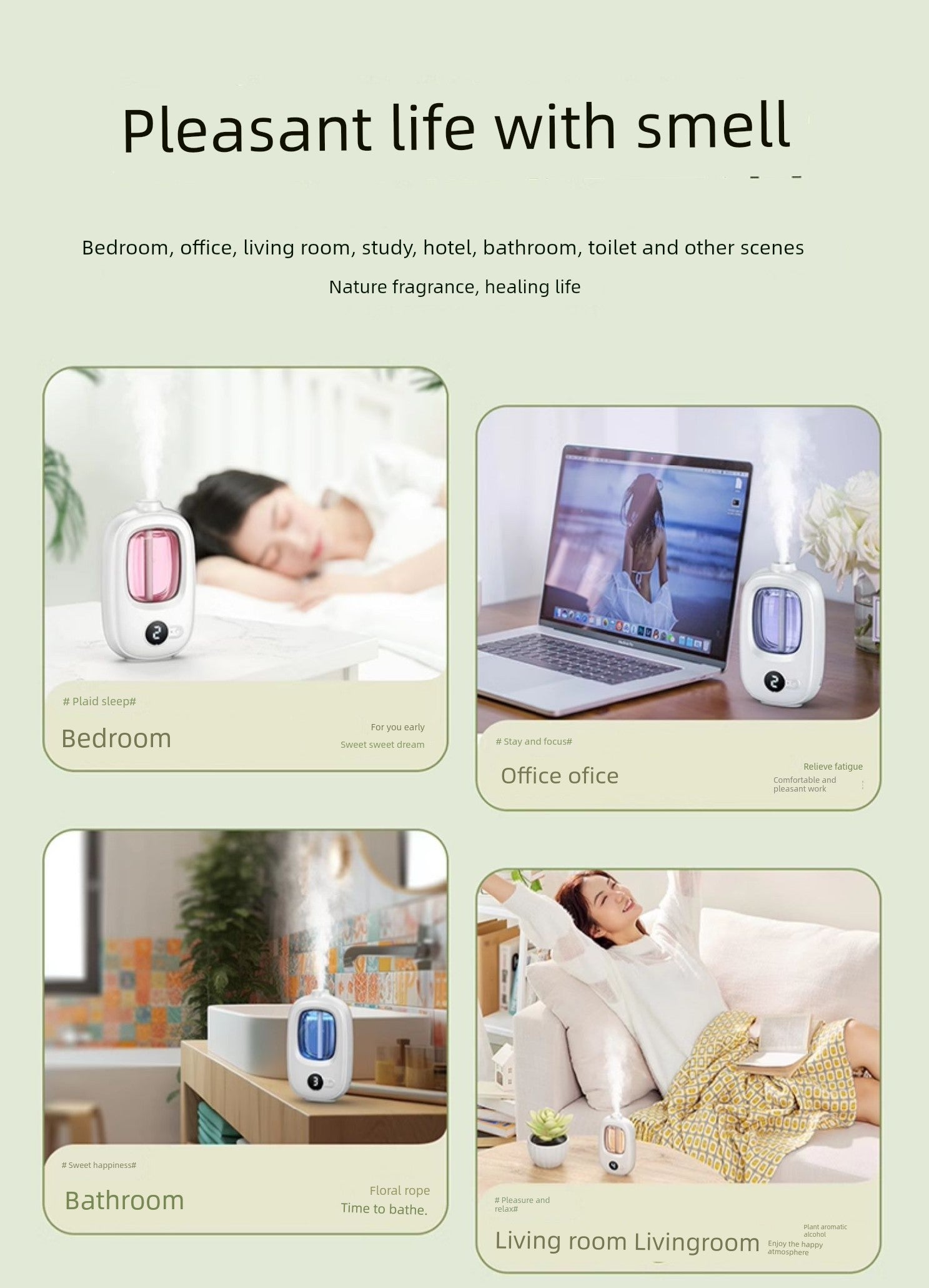 Spray Air Freshing Agent Toilet Deodorant Aroma Diffuser