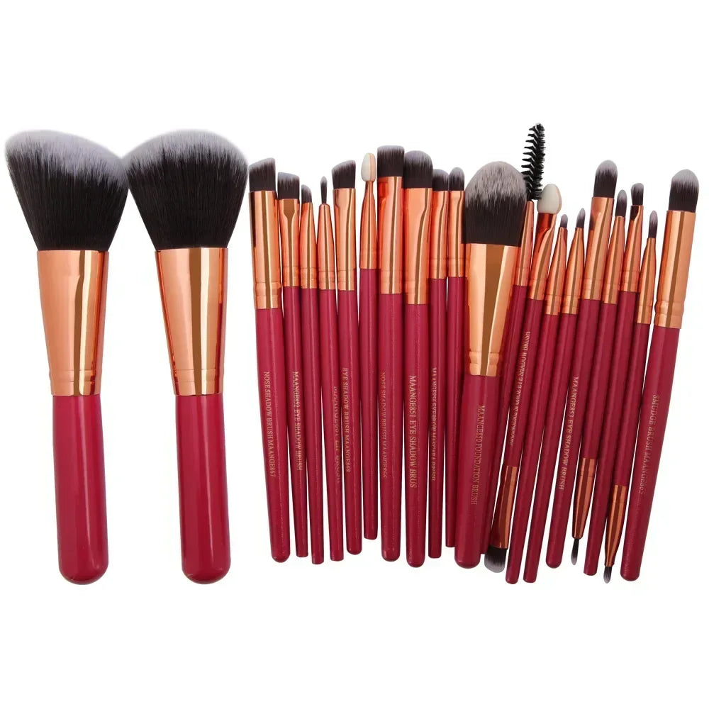Ensemble de pinceaux de maquillage professionnels, 3/13/22 pièces, pour fard à paupières, eye-liner, cosmétiques