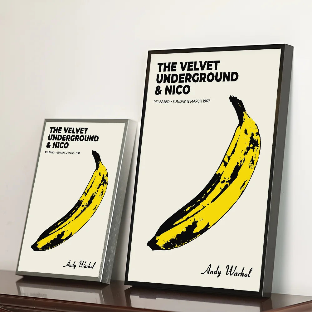 A-Andy W-Warhol Classic Vintage Posters HD Quality Wall Art Retro Posters for Home Room Wall Decor