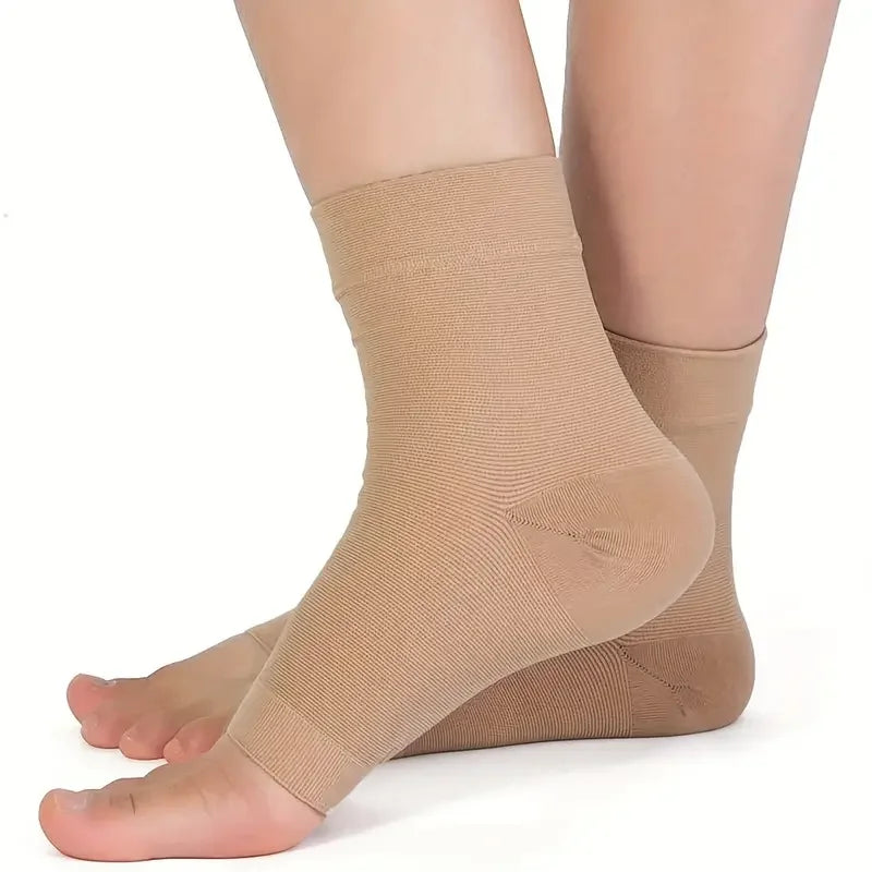 1 Pair Of Ultra-thin High Elastic Sports Ankle Protector, Basketball Dance Fitness Ankle Protector Anti-sprain Ankle Protector