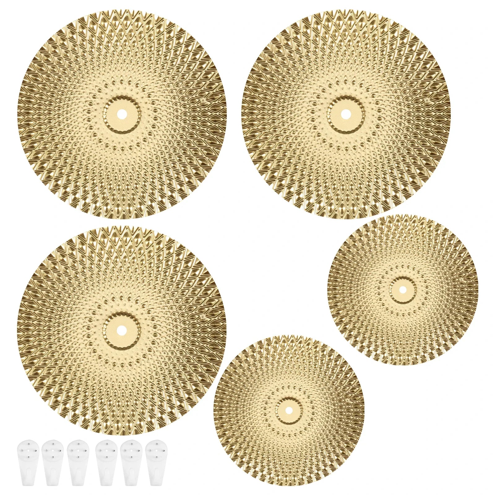 Gold Wall Decor Metal Gold Wall Art Minimalist Gold Wall Decoration Hangable Gold Wall Home Decor Exquisite Gold Wall Hanging