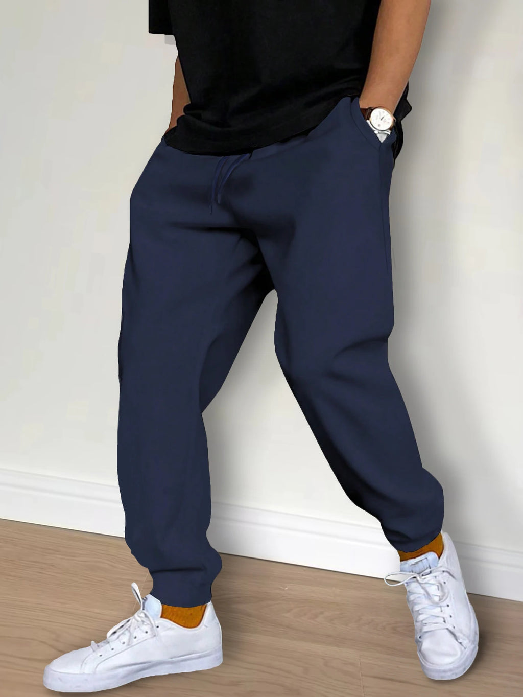 New Men Casual Fashion Sports Pants Gym Sport Trousers for Men Jogger SweatpantsRunning Workout Jogging Long Pants