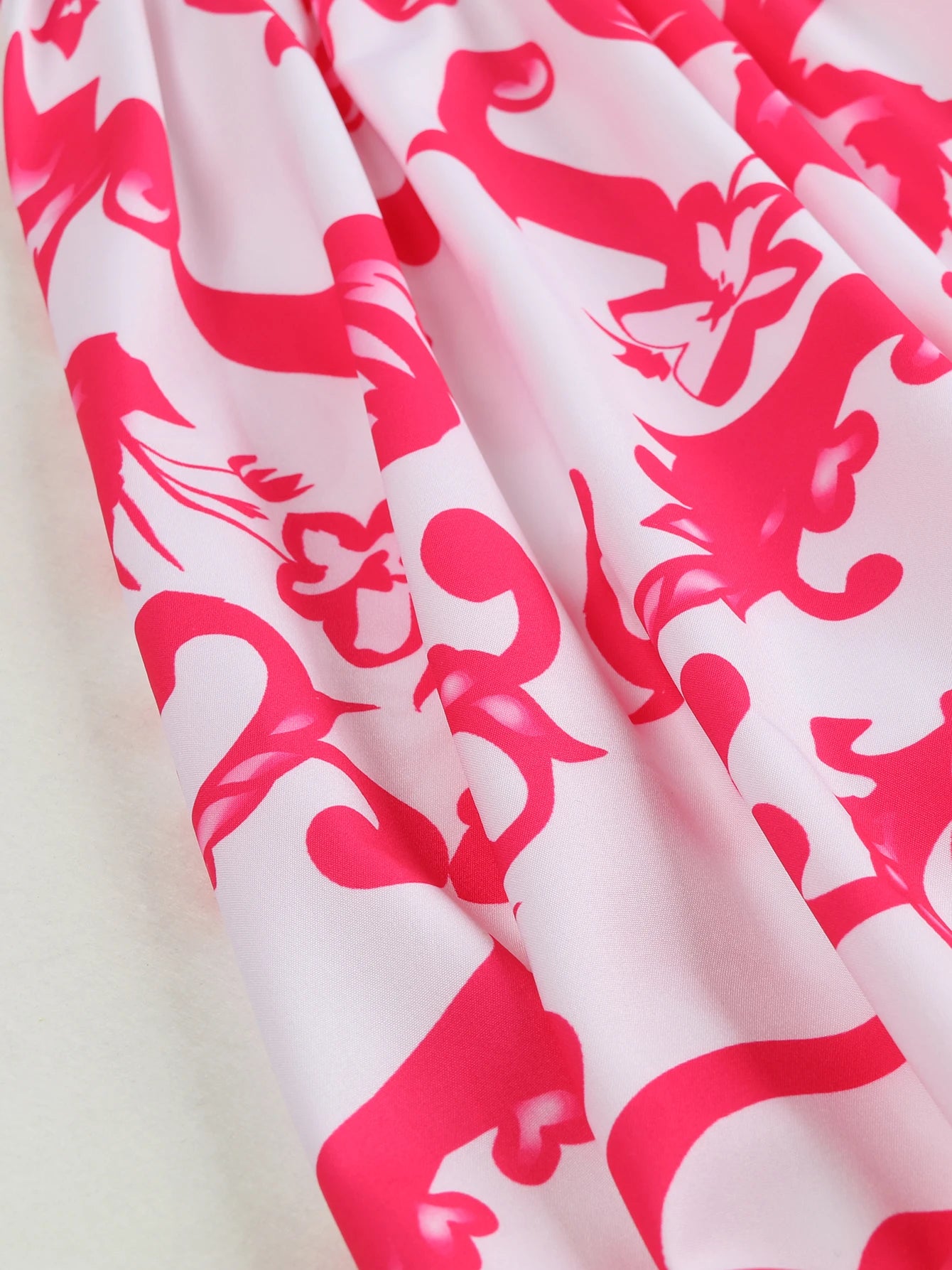 2024 Summer Print Long Dress Women Clothing Lace Up Sling Party Dresses Pattern Strappy Ladies Hollow Out V-Neck Beach Vestidos