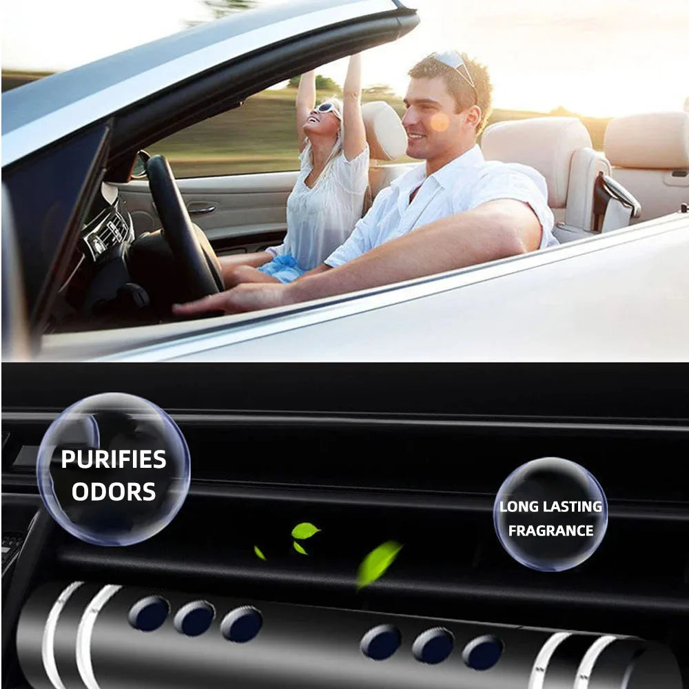 Car perfume, car air outlet, car aromatherapy, air conditioner, interior products, creative fragrance, long-lasting light fragra