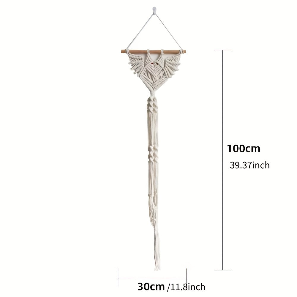 1pc Gothic Bat Decoration Wall Art Hanging Plant Rack With Lace For Room Decor, Fall Farmhouse Room Decor, Home Halloween Decor