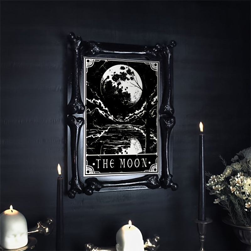 [3 affiches de tarot sombres] Lot de 3 affiches de tarot sombres et noires, décoration murale pour chambre à coucher ou bureau, sans cadre